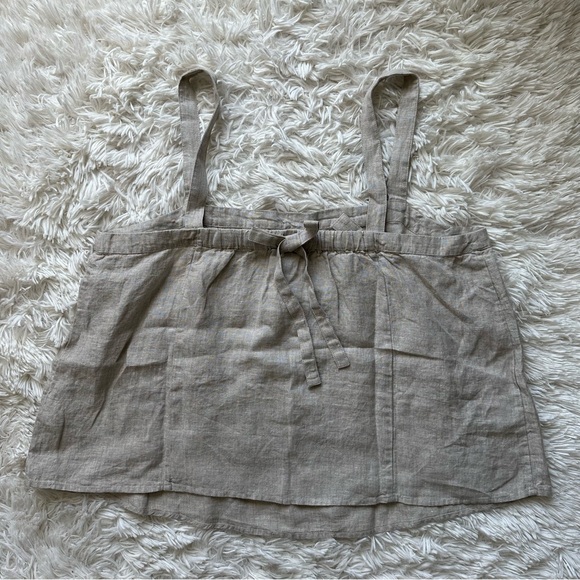 Jcrew Bow Back Linen Top New Without Tags Size XL - Picture 9 of 12